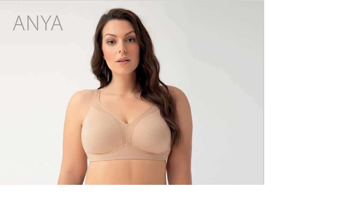 Anya Non-Wired Soft Moulded Cup - Black Colour - Brassiere