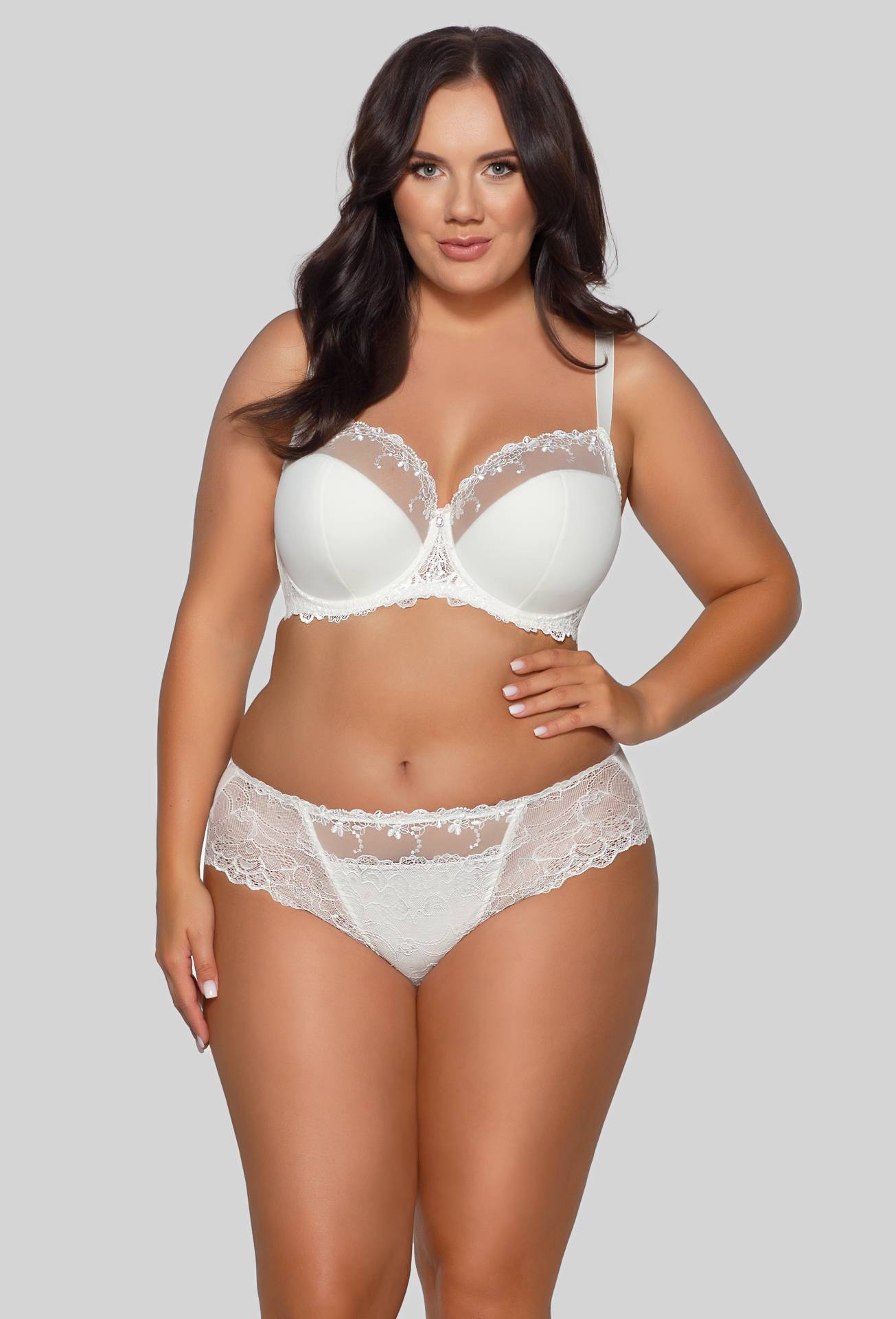 White Semi-Padded Wired Bra