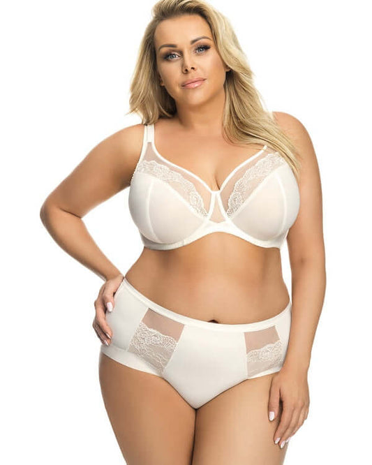 Luisse Underwire Soft Bra - Cream Colour